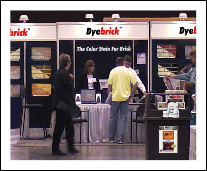 Dyebrick at the Columbia Home Building and Remodeling Expo 2009