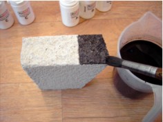 brick color stain