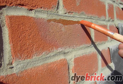 John and Marie, Aldershot, UK. Classic Brick Red & Warm Orange.