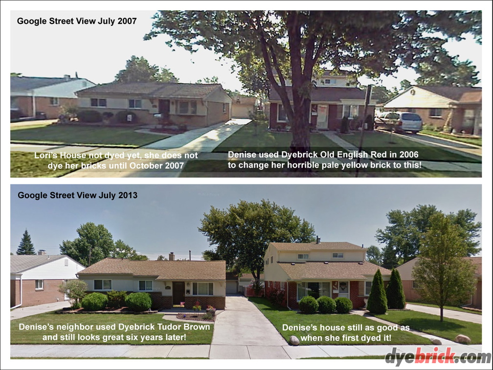 Before and after years - Dyebrick