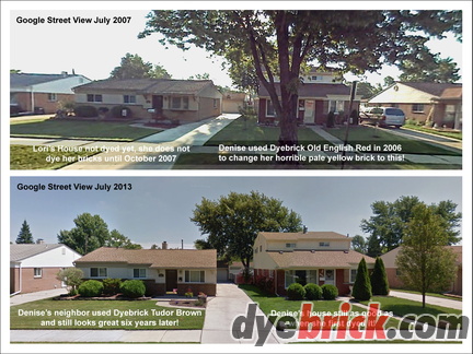 Before and after years - Dyebrick