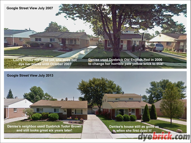 Before and after years - Dyebrick