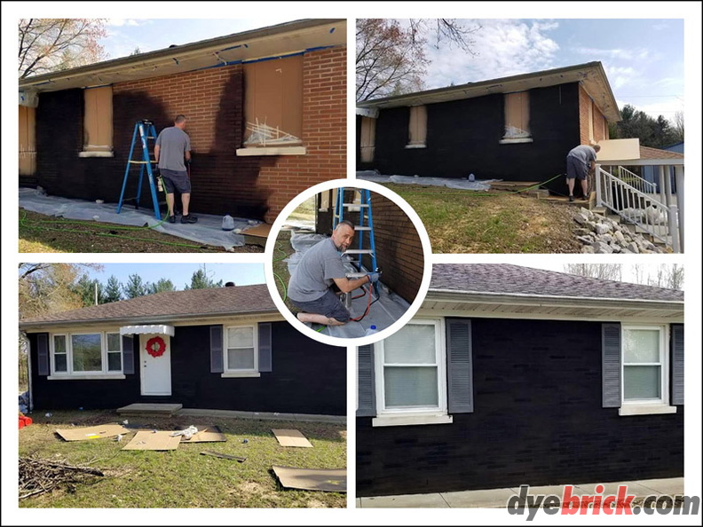 spraying-charcoal-dyebrick