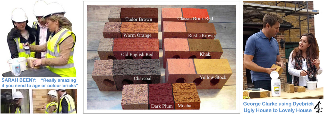 Brick Stain From Dyebrick The Color For Choose Your Colour