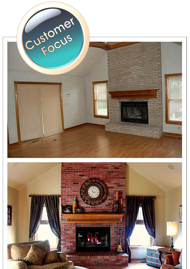 Jodi's Fireplace Transformation